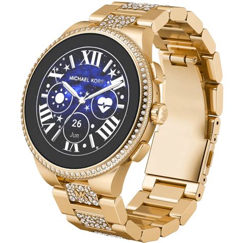 hoe werkt een michael kors smartwatch|michael kors smartwatches for women.